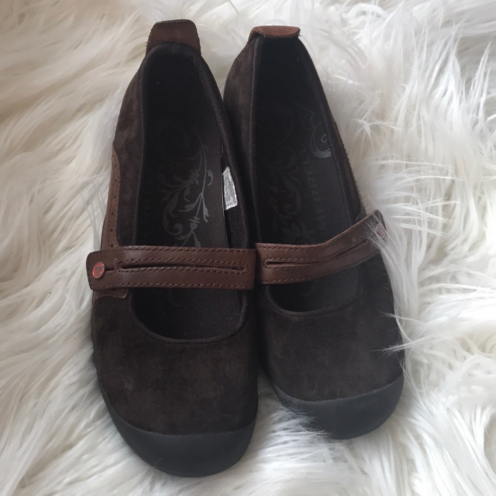 Merrell Mary Janes Brown